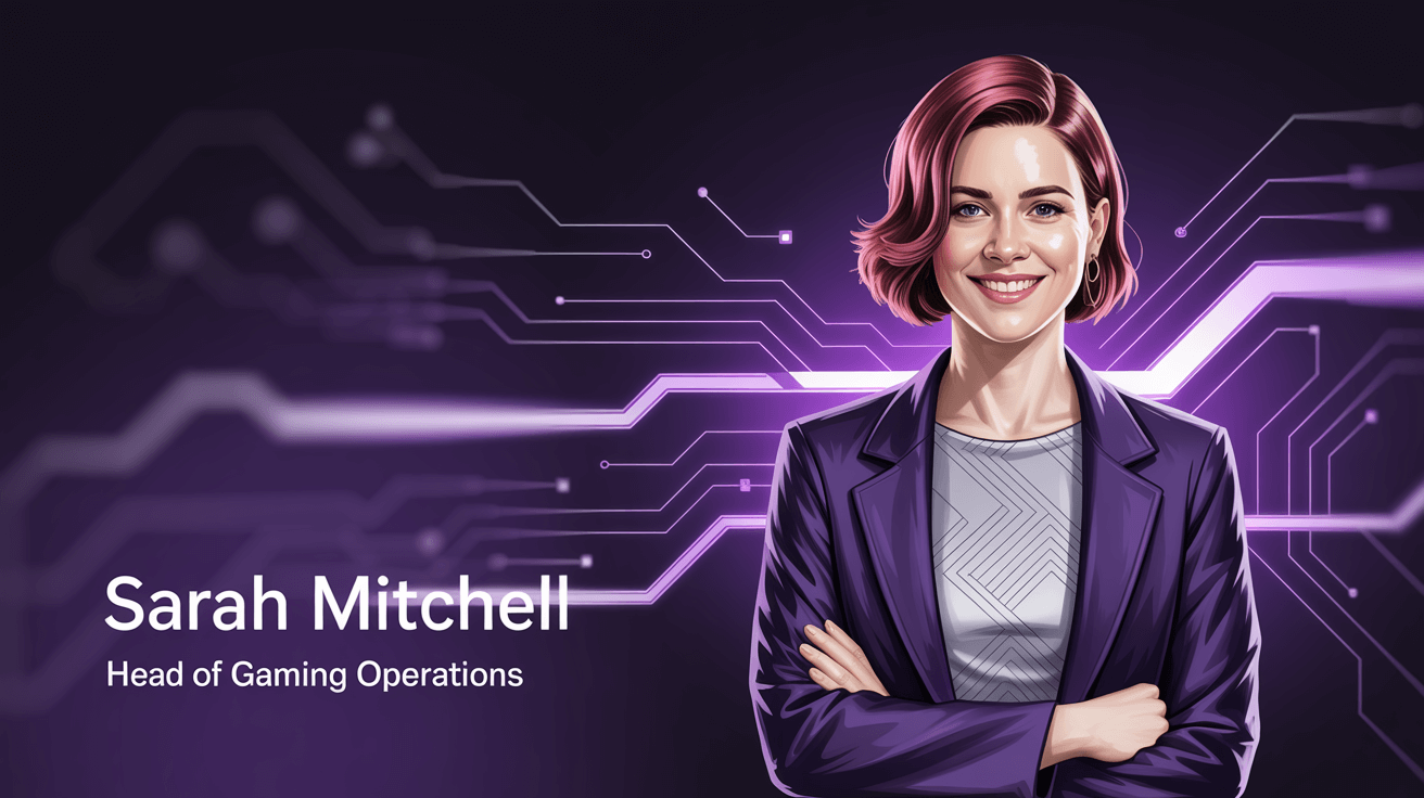 Sarah Mitchell, Head of Gaming Operations